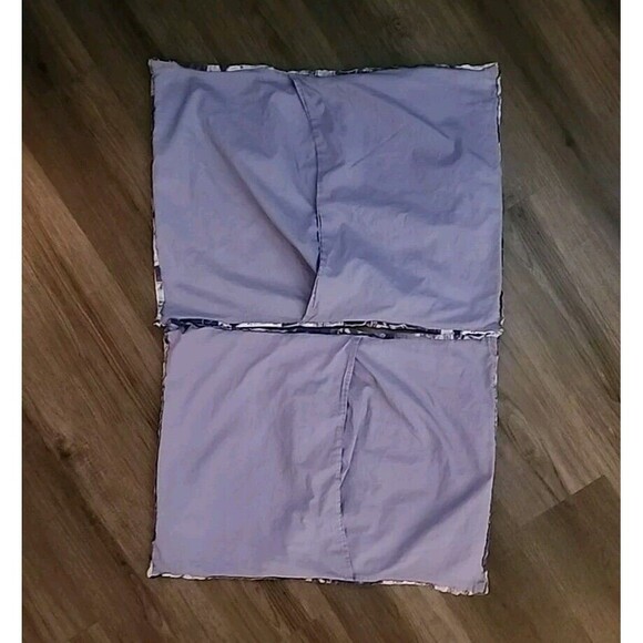 Pillow Case Sham 24 X 18 Purple Pink Floral Eco Print Y2k - Picture 3 of 4